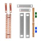 Kit Barramento Bifásico 150a Para 50 Circuitos