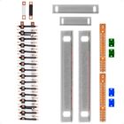 Kit Barramento Bifásico 150a Para 62 Circuitos Com Termo Retr