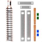 Kit Barramento Bifásico 150a Para 64 Circuitos Com Termo Retr