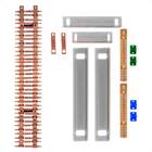 Kit Barramento Bifásico 150a Para 70 Circuitos Com Placa De P