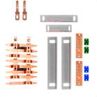 Kit Barramento Bifásico 80a Para 16 Circuitos