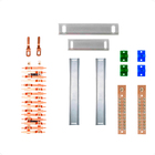 Kit Barramento Bifásico 80a Para 32 Circuitos Com Placa De Po