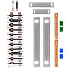 Kit Barramento Bifásico Isolado 150a Para 44 Circuitos Com Pl