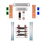 Kit Barramento Bifásico Isolado 225a Para 12 Circuitos Com Pl