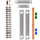 Kit Barramento Bifásico Isolado 225a Para 66 Circuitos Com Pl