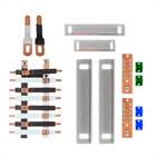 Kit Barramento Bifásico Isolado 80a Para 16 Circuitos Com Pla