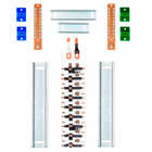 Kit Barramento Bifásico Padrão Cemar 100a Para 34 Circuitos C