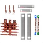 Kit Barramento Trifásico 100a Para 10 Circuitos Com Placa De