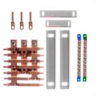 Kit Barramento Trifásico 100a Para 14 Circuitos Com Placa De
