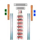 Kit Barramento Trifásico 100a Para 42 Circuitos Com Termo Ret