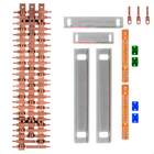 Kit Barramento Trifásico 100a Para 50 Circuitos