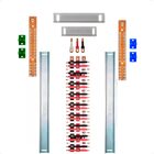 Kit Barramento Trifásico 100a Para 52 Circuitos Com Termo Ret