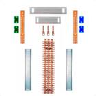 Kit Barramento Trifásico 100a Para 56 Circuitos