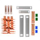 Kit Barramento Trifásico 150a Para 16 Circuitos Com Placa De