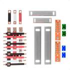 Kit Barramento Trifásico 150a Para 20 Circuitos Com Termo Ret