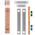 Kit Barramento Trifásico 150a Para 62 Circuitos Com Placa De