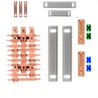 Kit Barramento Trifásico 225a Para 20 Circuitos Com Placa De