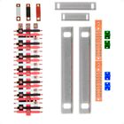 Kit Barramento Trifásico 225a Para 40 Circuitos Com Termo Ret