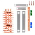 Kit Barramento Trifásico 80a Para 24 Circuitos Com Placa De P