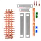 Kit Barramento Trifásico 80a Para 30 Circuitos