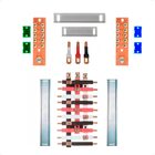 Kit Barramento Trifásico Isolado 100a Para 20 Circuitos Com P