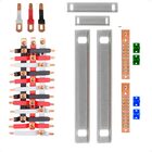 Kit Barramento Trifásico Isolado 100a Para 24 Circuitos Com P