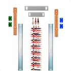 Kit Barramento Trifásico Isolado 100a Para 44 Circuitos Com P