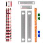 Kit Barramento Trifásico Isolado 150a Para 64 Circuitos Com P