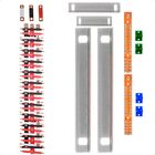 Kit Barramento Trifásico Isolado 225a Para 56 Circuitos Com P