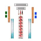 Kit Barramento Trifásico Padrão Cemar 100a Para 44 Circuitos