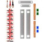 Kit Barramento Trifásico Padrão Cemar 100a Para 44 Circuitos