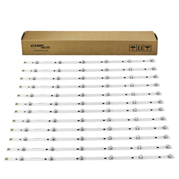 Kit Barras Led Compatível Para Tv 55k1us 55k1 C/ Nota Fiscal