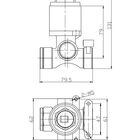 Kit Base Misturador E Acabamento Monocomando 3/4 Baixa Alta