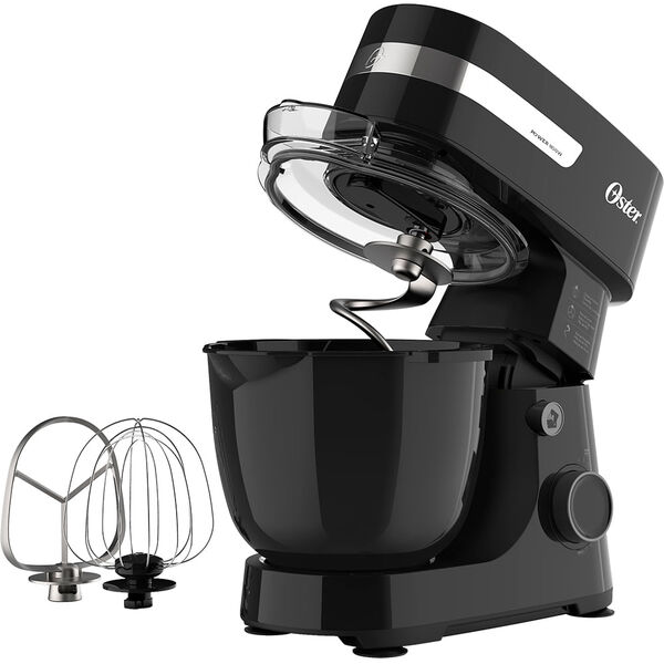 Kit Batedeira Planetária Oster Black E Liquidificador 1400 Fu