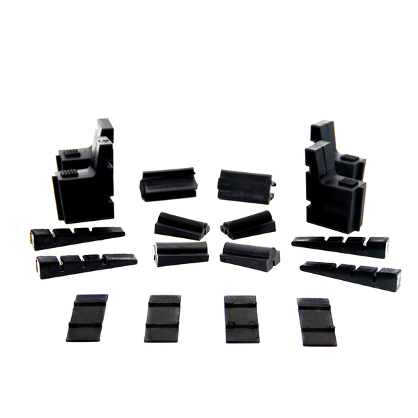 Kit Batente A Preto Para 4 Folhas