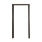 Kit Batente Com Alisar Regulável 2 Lados 12cm Mgm Carvalho Qu