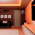 Kit Batente Com Alisar Regulável 2 Lados 12cm Mgm Carvalho Qu