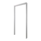 Kit Batente Com Alisar Regulável 2 Lados 16cm Mgm Branco