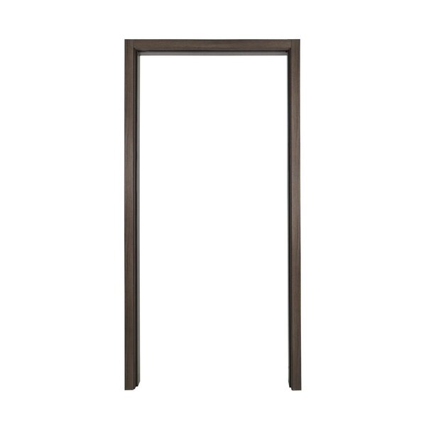 Kit Batente Com Alisar Regulável 2 Lados 7cm Mgm Carvalho Que