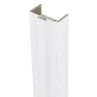 Kit Batente e Guarnição Regulável 7,5cm a 12,5cm de Madeira MDF Branco 215x3cm Moldurama