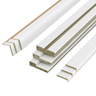 Kit Batente e Guarnição para Porta Camarão Regulável 12cm a 17cm de Madeira Eucalipto Branco 2,20x1,10m Moldurama