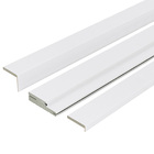 Kit Batente Regulável de 16 a 21cm Para Porta Interna em MDF Branco 220x16x3cm Moldurama