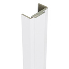 Kit Batente Regulável de 16 a 21cm Para Porta Interna em MDF Branco 220x16x3cm Moldurama