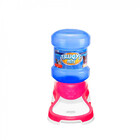 Kit Bebedouro Automático + 2 Comedouros para Pet Rosa