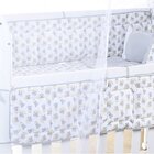 Kit Berço Baby 8 Peças Malha 100% Algodão Antialérgico Soninh