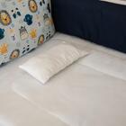 Kit Berço Com 9 Peças Estampado Animais Azul Marinho Carolina