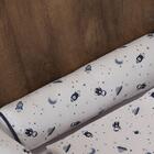 Kit Berço Padrão Americano Percal 150 Fios Rolinho 07 Peças M