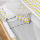 Kit Berço Tricot Encanto 09 Peças Louis - Amarelo