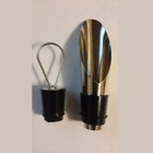 Kit Bico Direcionador Dosador Garrafa Vinho Tampa Aço Inox Ro