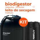Kit Biodigestor 1.500l/dia Tecnipar E Leito De Secagem Fortlev